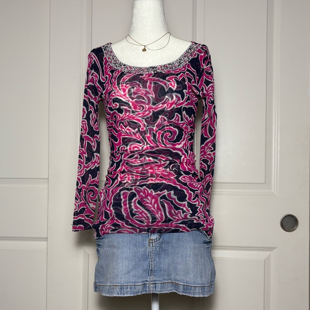 Funky Mesh top
